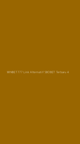 Tampilan Antarmuka Aplikasi Winbet777 Link Alternatif Sbobet Terbaru - 4