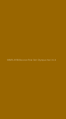 Tampilan Antarmuka Aplikasi Winplay99 Bocoran Pola Slot Olympus Hari Ini - 4