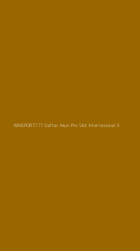 Tampilan Antarmuka Aplikasi Winsport777 Daftar Akun Pro Slot Internasional - 3