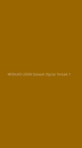 Tampilan Antarmuka Aplikasi Wisnu4d Login Dompet Digital Terbaik - 1