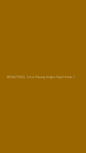Tampilan Antarmuka Aplikasi Wongtogel Situs Pasang Angka Togel Aman - 1