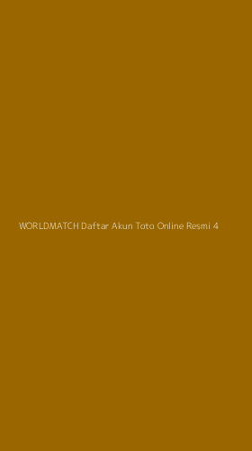 Tampilan Antarmuka Aplikasi Worldmatch Daftar Akun Toto Online Resmi - 4