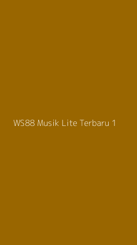 Tampilan Antarmuka Aplikasi Ws88 Musik Lite Terbaru - 1