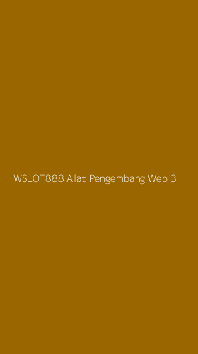 Tampilan Antarmuka Aplikasi Wslot888 Alat Pengembang Web - 3