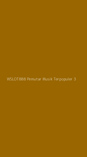 Tampilan Antarmuka Aplikasi Wslot888 Pemutar Musik Terpopuler - 3
