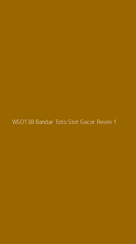 Tampilan Antarmuka Aplikasi Wso138 Bandar Toto Slot Gacor Resmi - 1