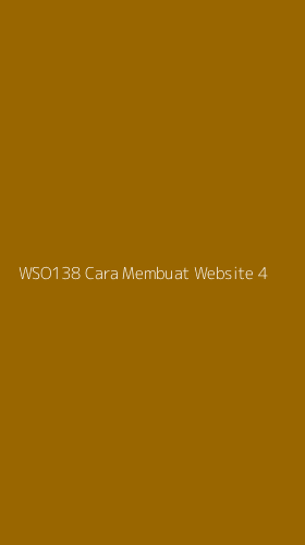 Tampilan Antarmuka Aplikasi Wso138 Cara Membuat Website - 4