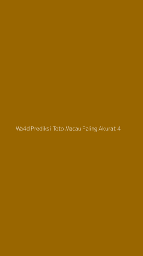 Tampilan Antarmuka Aplikasi Wa4d Prediksi Toto Macau Paling Akurat - 4