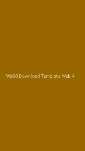 Tampilan Antarmuka Aplikasi Wa88 Download Template Web - 4