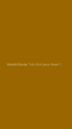 Tampilan Antarmuka Aplikasi Wada4d Bandar Toto Slot Gacor Resmi - 1