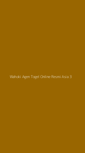 Tampilan Antarmuka Aplikasi Wahoki Agen Togel Online Resmi Asia - 3