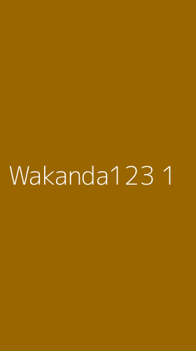 Tampilan Antarmuka Aplikasi Wakanda123 - 1