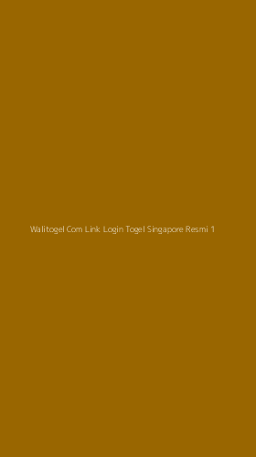 Tampilan Antarmuka Aplikasi Walitogel Com Link Login Togel Singapore Resmi - 1