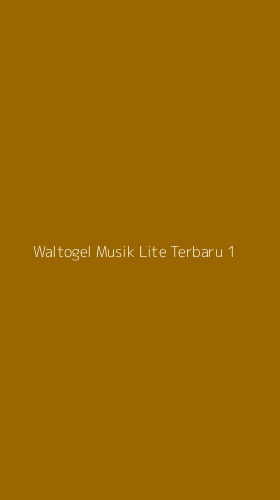 Tampilan Antarmuka Aplikasi Waltogel Musik Lite Terbaru - 1