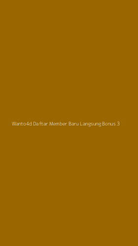Tampilan Antarmuka Aplikasi Wanto4d Daftar Member Baru Langsung Bonus - 3