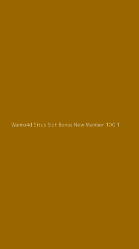 Tampilan Antarmuka Aplikasi Wanto4d Situs Slot Bonus New Member 100 - 1