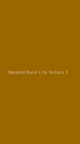 Tampilan Antarmuka Aplikasi Waras4d Musik Lite Terbaru - 3