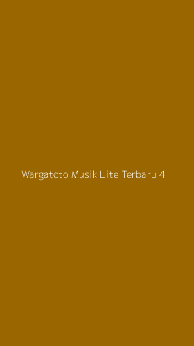 Tampilan Antarmuka Aplikasi Wargatoto Musik Lite Terbaru - 4
