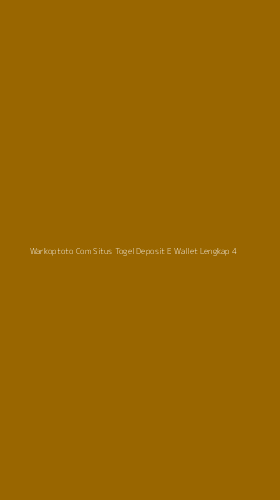 Tampilan Antarmuka Aplikasi Warkoptoto Com Situs Togel Deposit E Wallet Lengkap - 4