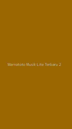 Tampilan Antarmuka Aplikasi Warnatoto Musik Lite Terbaru - 2