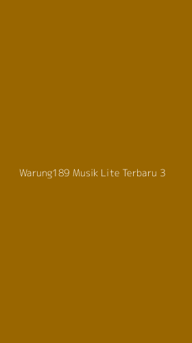 Tampilan Antarmuka Aplikasi Warung189 Musik Lite Terbaru - 3