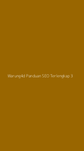 Tampilan Antarmuka Aplikasi Warung4d Panduan Seo Terlengkap - 3