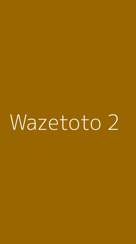 Tampilan Antarmuka Aplikasi Wazetoto - 2