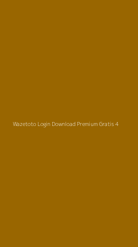 Tampilan Antarmuka Aplikasi Wazetoto Login Download Premium Gratis - 4