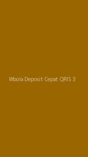 Tampilan Antarmuka Aplikasi Wbola Deposit Cepat Qris - 3