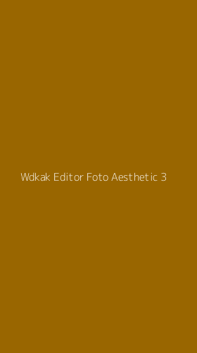 Tampilan Antarmuka Aplikasi Wdkak Editor Foto Aesthetic - 3