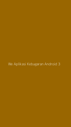 Tampilan Antarmuka Aplikasi We Aplikasi Kebugaran Android - 3