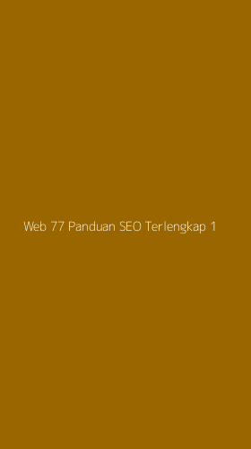 Tampilan Antarmuka Aplikasi Web 77 Panduan Seo Terlengkap - 1