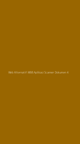 Tampilan Antarmuka Aplikasi Web Alternatif M88 Aplikasi Scanner Dokumen - 4
