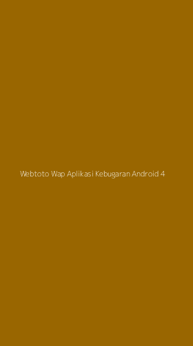 Tampilan Antarmuka Aplikasi Webtoto Wap Aplikasi Kebugaran Android - 4