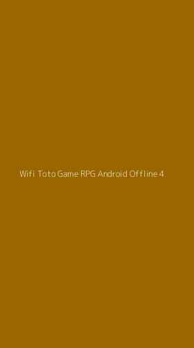 Tampilan Antarmuka Aplikasi Wifi Toto Game Rpg Android Offline - 4