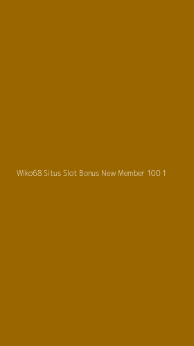 Tampilan Antarmuka Aplikasi Wiko68 Situs Slot Bonus New Member 100 - 1