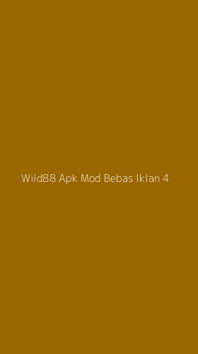 Tampilan Antarmuka Aplikasi Wild88 Apk Mod Bebas Iklan - 4