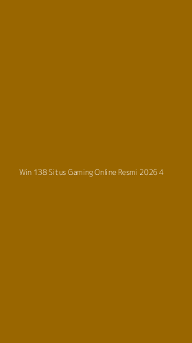 Tampilan Antarmuka Aplikasi Win 138 Situs Gaming Online Resmi 2026 - 4