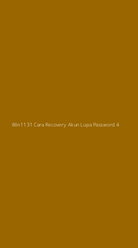 Tampilan Antarmuka Aplikasi Win1131 Cara Recovery Akun Lupa Password - 4
