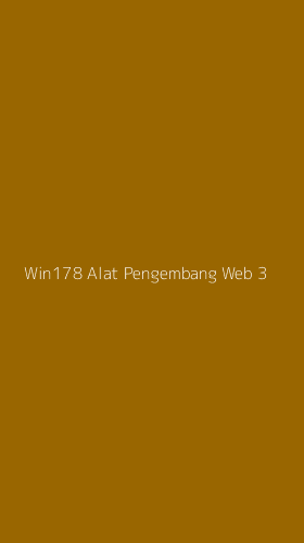 Tampilan Antarmuka Aplikasi Win178 Alat Pengembang Web - 3