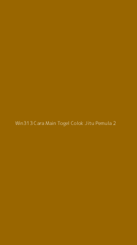 Tampilan Antarmuka Aplikasi Win313 Cara Main Togel Colok Jitu Pemula - 2