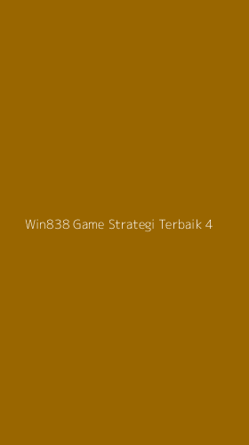 Tampilan Antarmuka Aplikasi Win838 Game Strategi Terbaik - 4