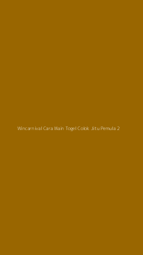 Tampilan Antarmuka Aplikasi Wincarnival Cara Main Togel Colok Jitu Pemula - 2