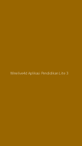 Tampilan Antarmuka Aplikasi Winelive4d Aplikasi Pendidikan Lite - 3