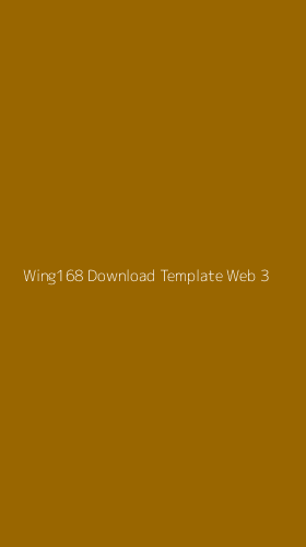 Tampilan Antarmuka Aplikasi Wing168 Download Template Web - 3