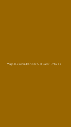 Tampilan Antarmuka Aplikasi Wings365 Kumpulan Game Slot Gacor Terbaik - 4