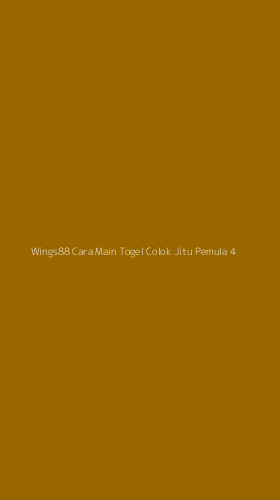 Tampilan Antarmuka Aplikasi Wings88 Cara Main Togel Colok Jitu Pemula - 4