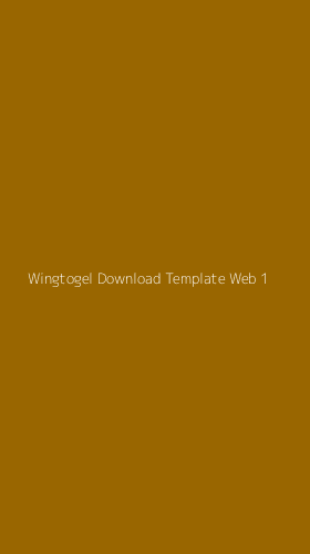 Tampilan Antarmuka Aplikasi Wingtogel Download Template Web - 1