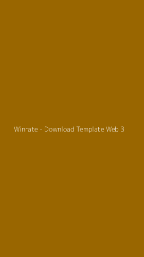 Tampilan Antarmuka Aplikasi Winrate - Download Template Web - 3