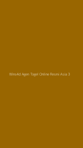 Tampilan Antarmuka Aplikasi Wins4d Agen Togel Online Resmi Asia - 3